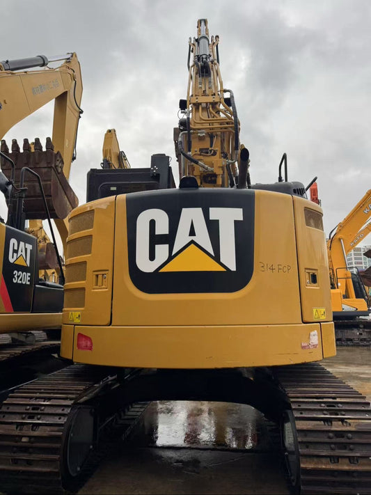 Used CAT 314F crawler excavator real inventory view 2