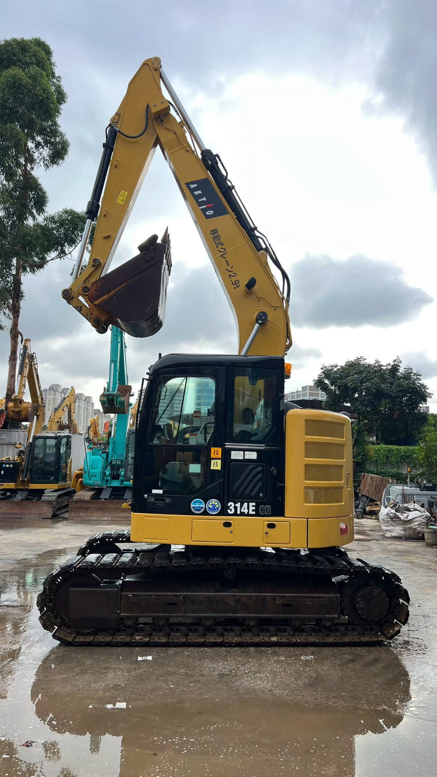 Excavadora de cadenas CAT 314E CR usada en venta | Precio CAT 314E CR foto de detalle 2