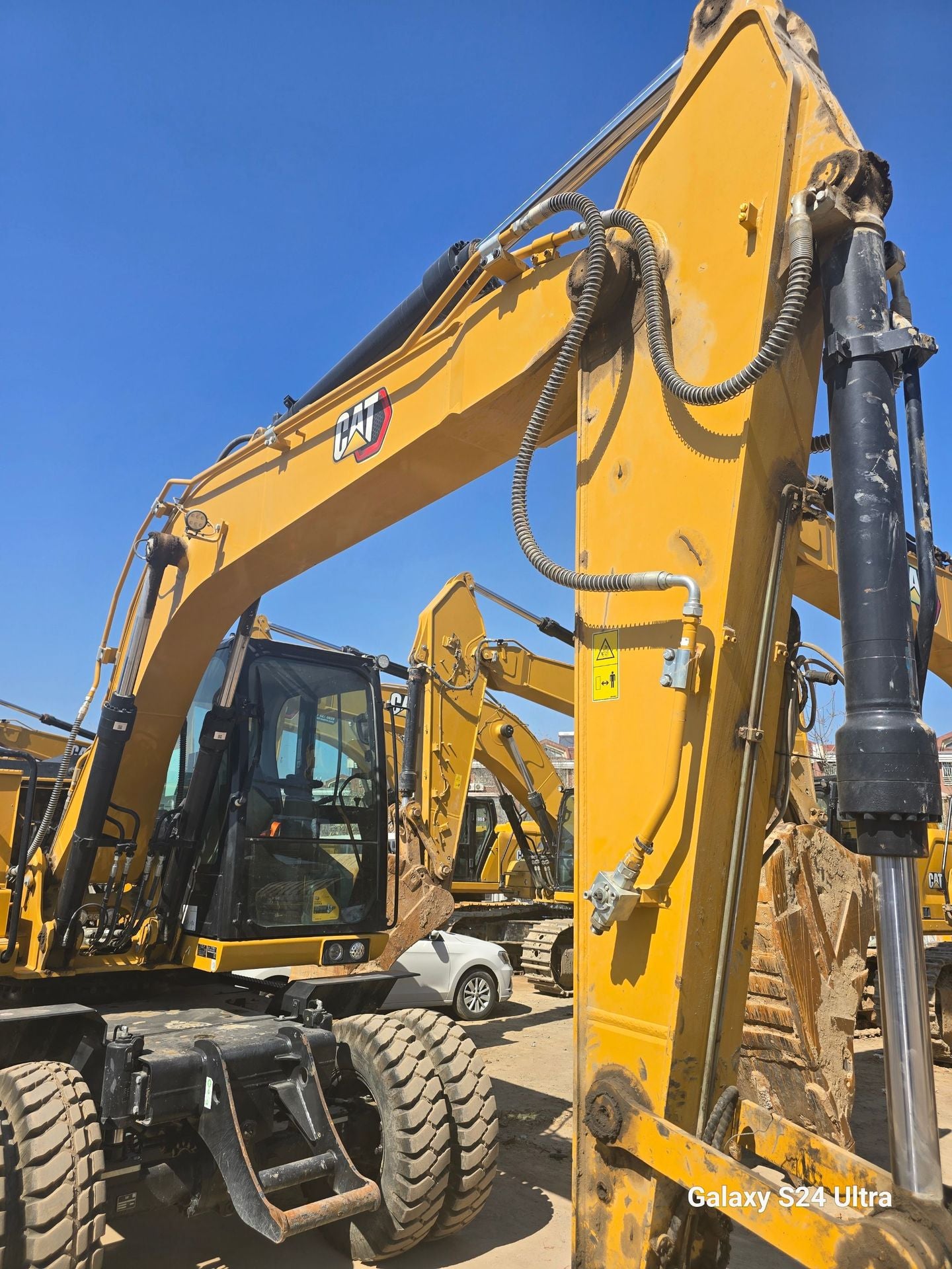 Used CAT M315GC wheel excavator real inventory view 6