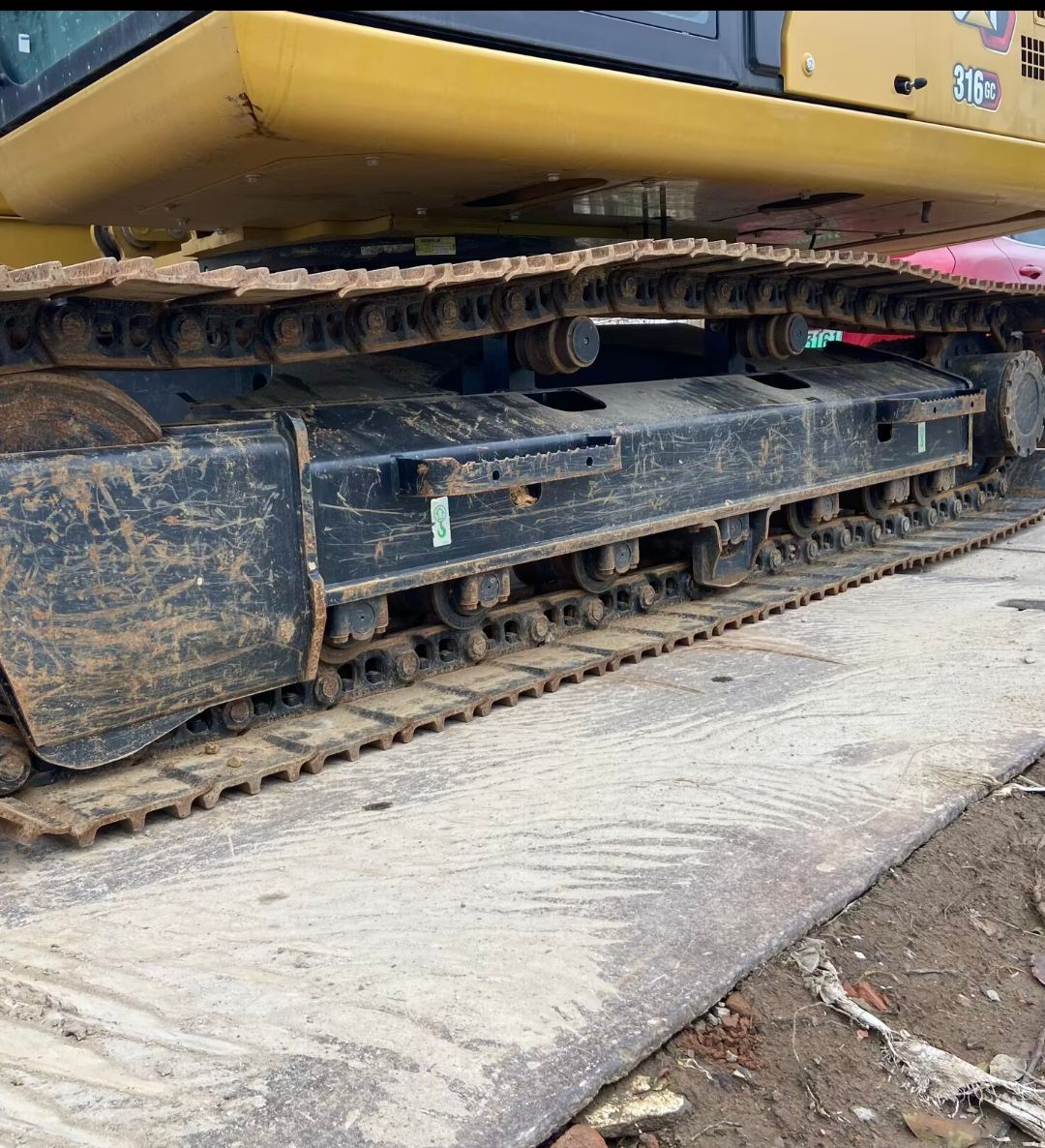 Used CAT 316GC crawler excavator real inventory view 5