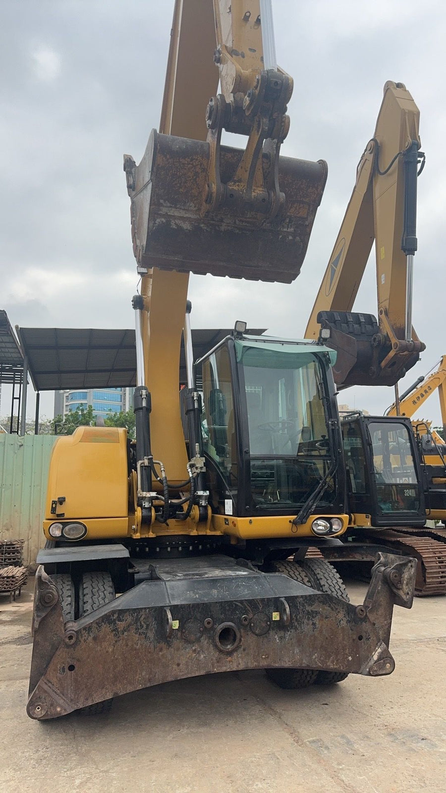 Excavadora de ruedas CAT M317D2 usada en venta | Precio CAT M317D2 foto de detalle 6