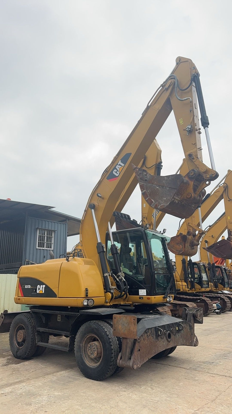 Excavadora de ruedas CAT M317D2 usada en venta | Precio CAT M317D2 foto de detalle 7