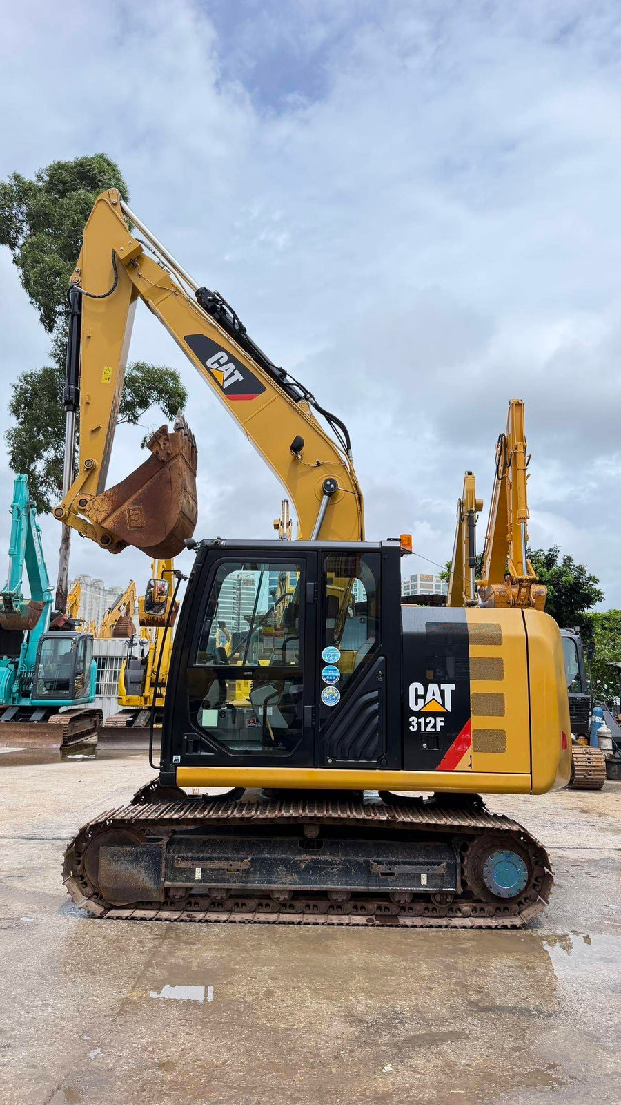 Excavadora de cadenas CAT 312F usada en venta | Precio CAT 312F foto de detalle 3