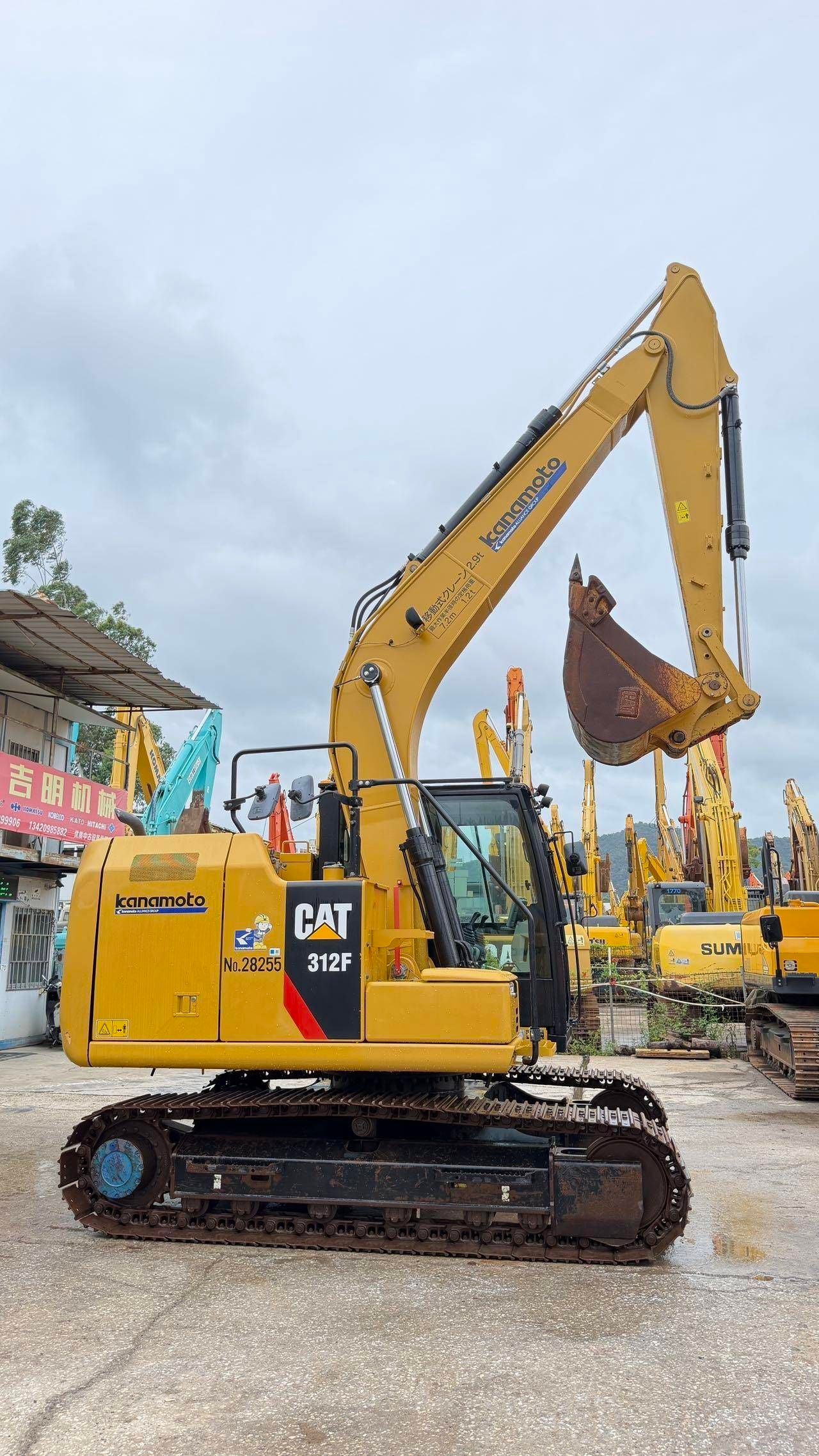 Used CAT 312F Crawler Excavator for Sale - real inventory photo 4