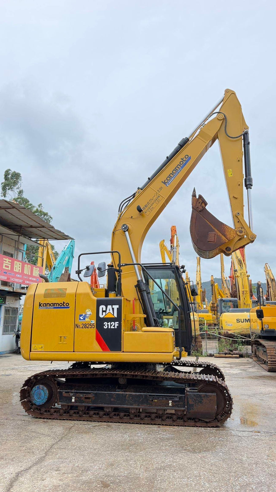 Excavadora de cadenas CAT 312F usada en venta | Precio CAT 312F foto de detalle 4