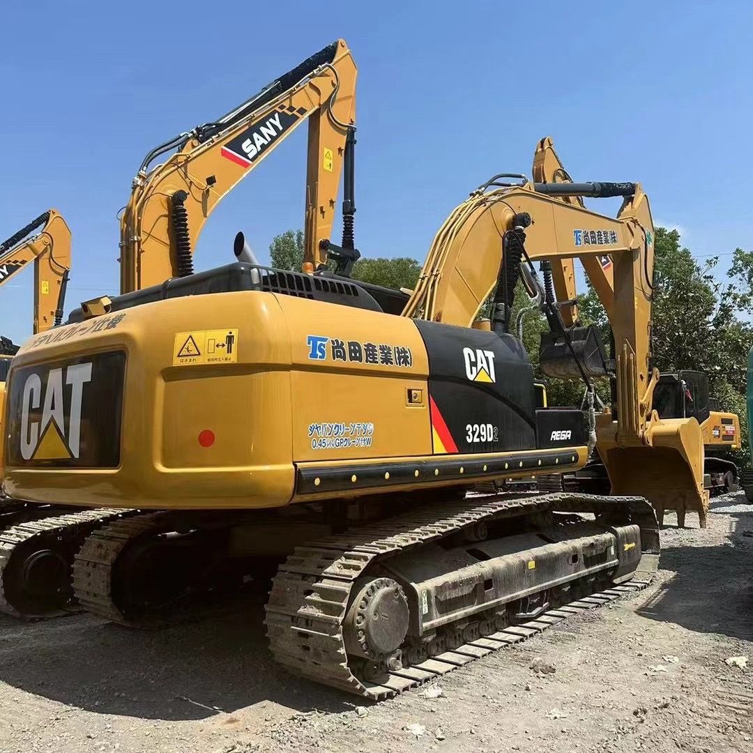 Used CAT 329D2 crawler excavator real inventory view 1