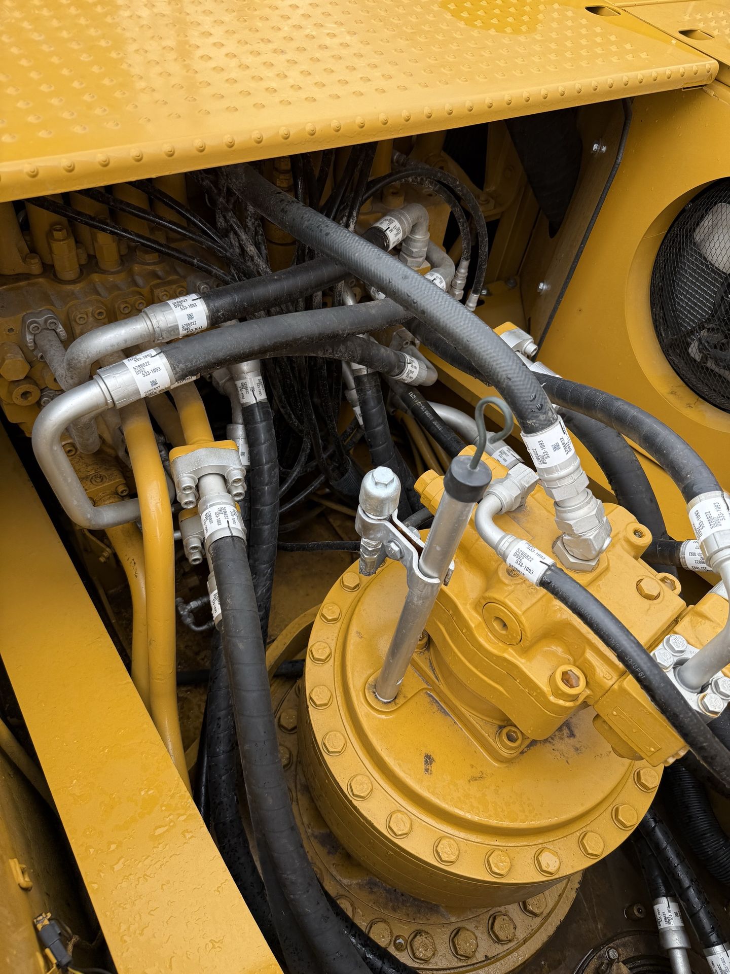Used CAT 340DL crawler excavator real inventory view 6