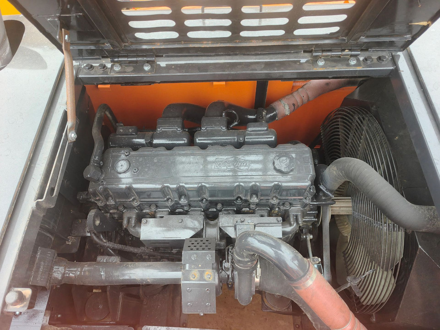 Used DOOSAN DX340LC crawler excavator real inventory view 7