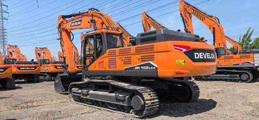 New DEVELON DX450LCA crawler excavator real inventory view 2
