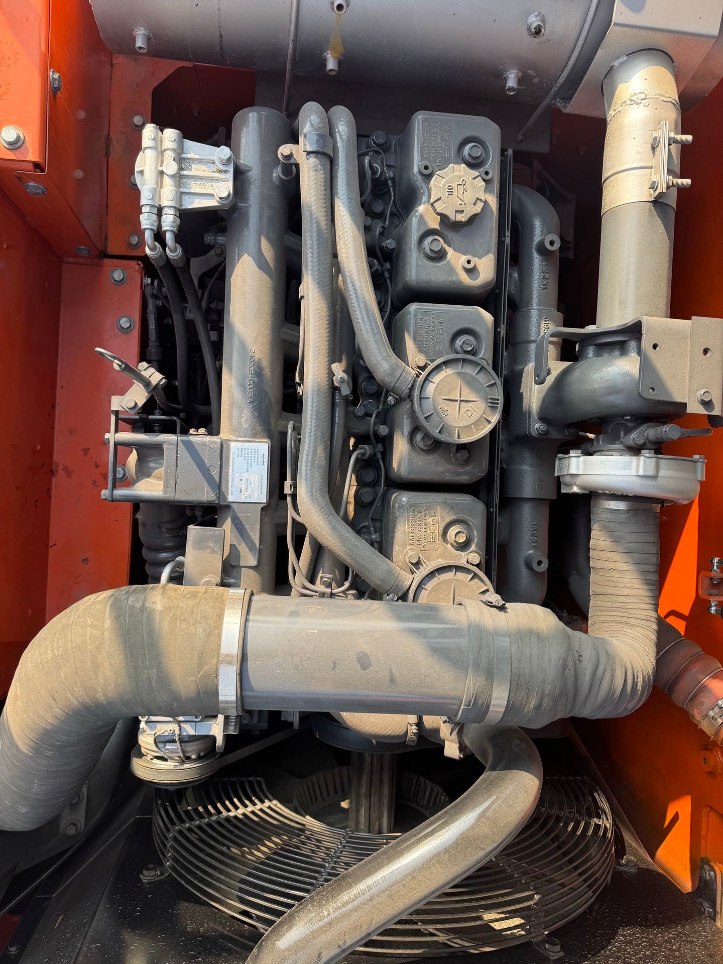 Used DOOSAN DX260LCA crawler excavator real inventory view 8