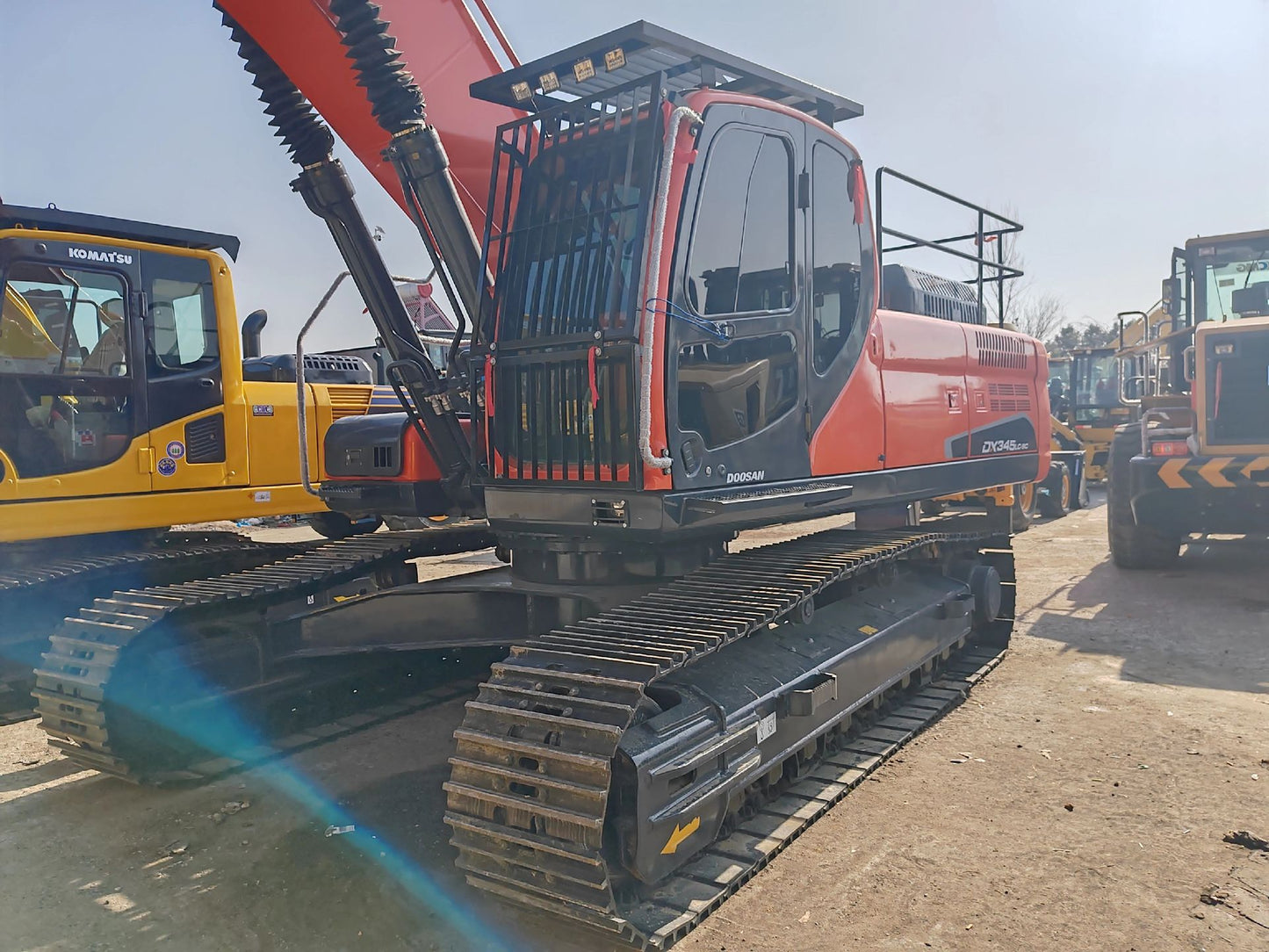 Used DOOSAN DX345LC-9C Crawler Excavator for Sale - real inventory photo 3
