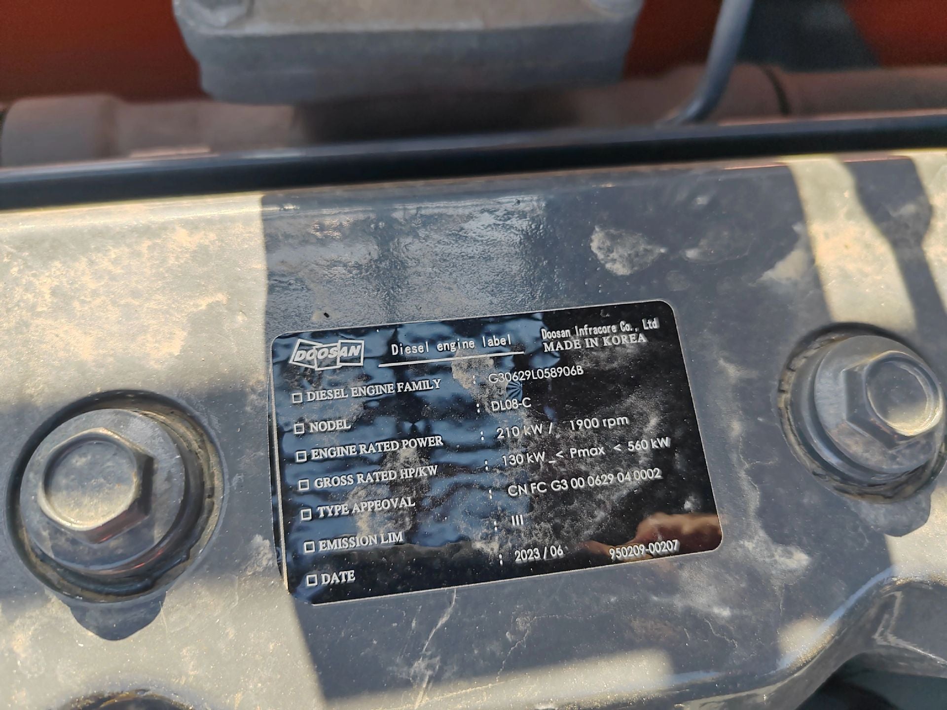 Used DOOSAN DX345LC-9C Crawler Excavator for Sale - real inventory photo 5