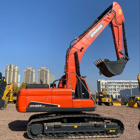 Used DOOSAN DX225LCA Crawler Excavator for Sale - real inventory photo 1