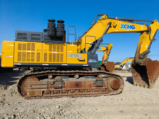 Used XCMG XE700D crawler excavator real inventory view 2