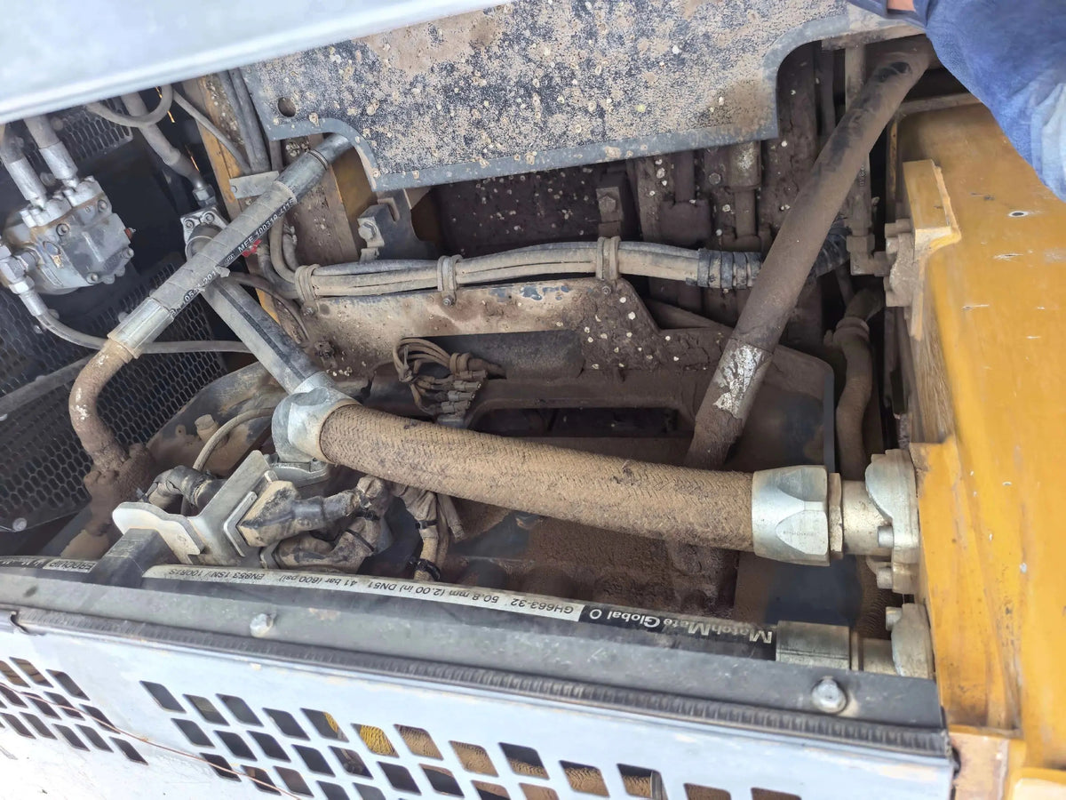 Used Liebherr R966 crawler excavator real inventory view 4