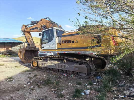 Used Liebherr R966 crawler excavator real inventory view 2
