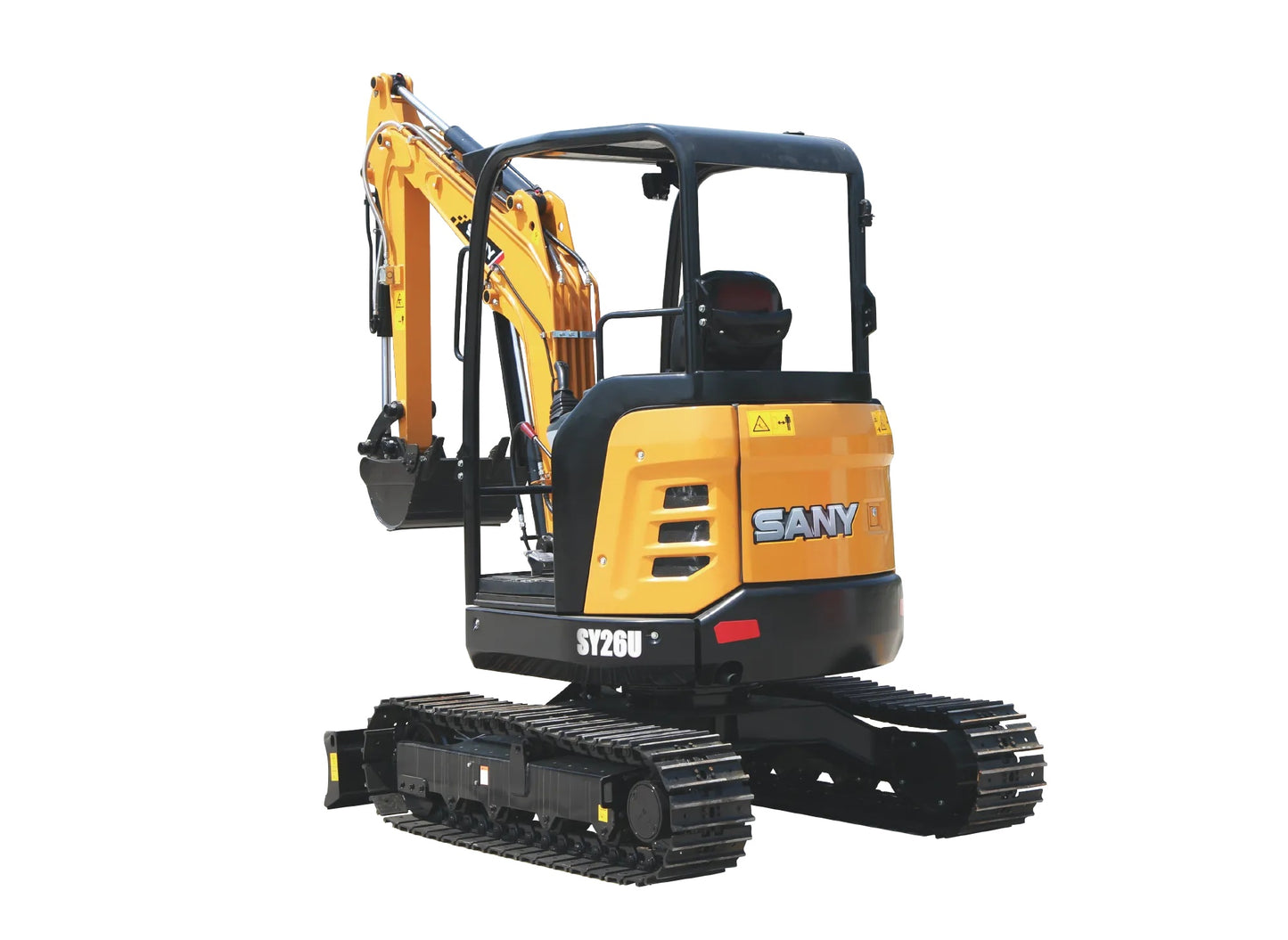 New Sany SY26U Excavator for Sale rear side view