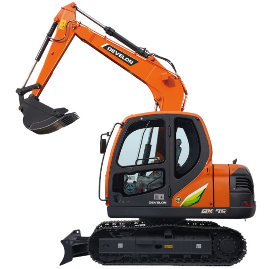 Excavadora de cadenas DEVELON DX75 nueva en venta | Precio DEVELON DX75 foto de detalle 1