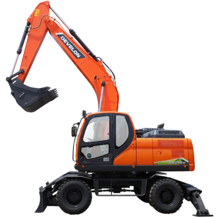 New DEVELON DX210W Wheel Excavator for Sale | DEVELON DX210W Price detail photo 1