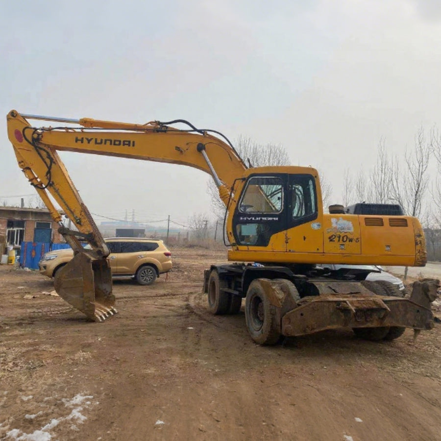 Used HYUNDAI R210W Wheel Excavator for Sale | HYUNDAI R210W Price detail photo 1