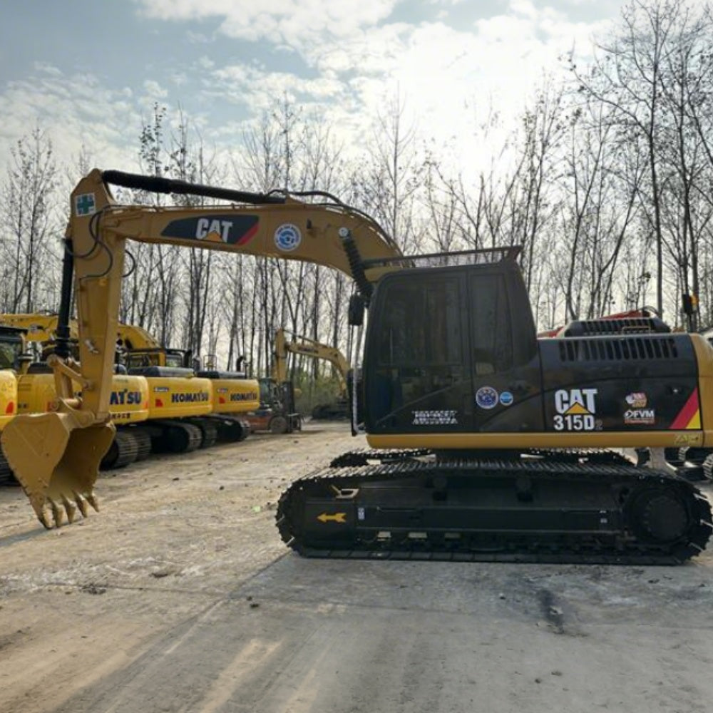 Used Caterpillar 315D Excavator for Sale side view