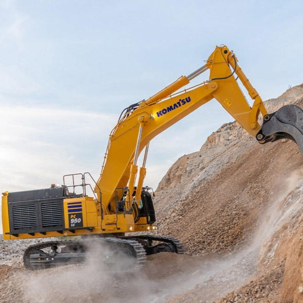 Used Komatsu PC950LC-11 Excavator for Sale side view