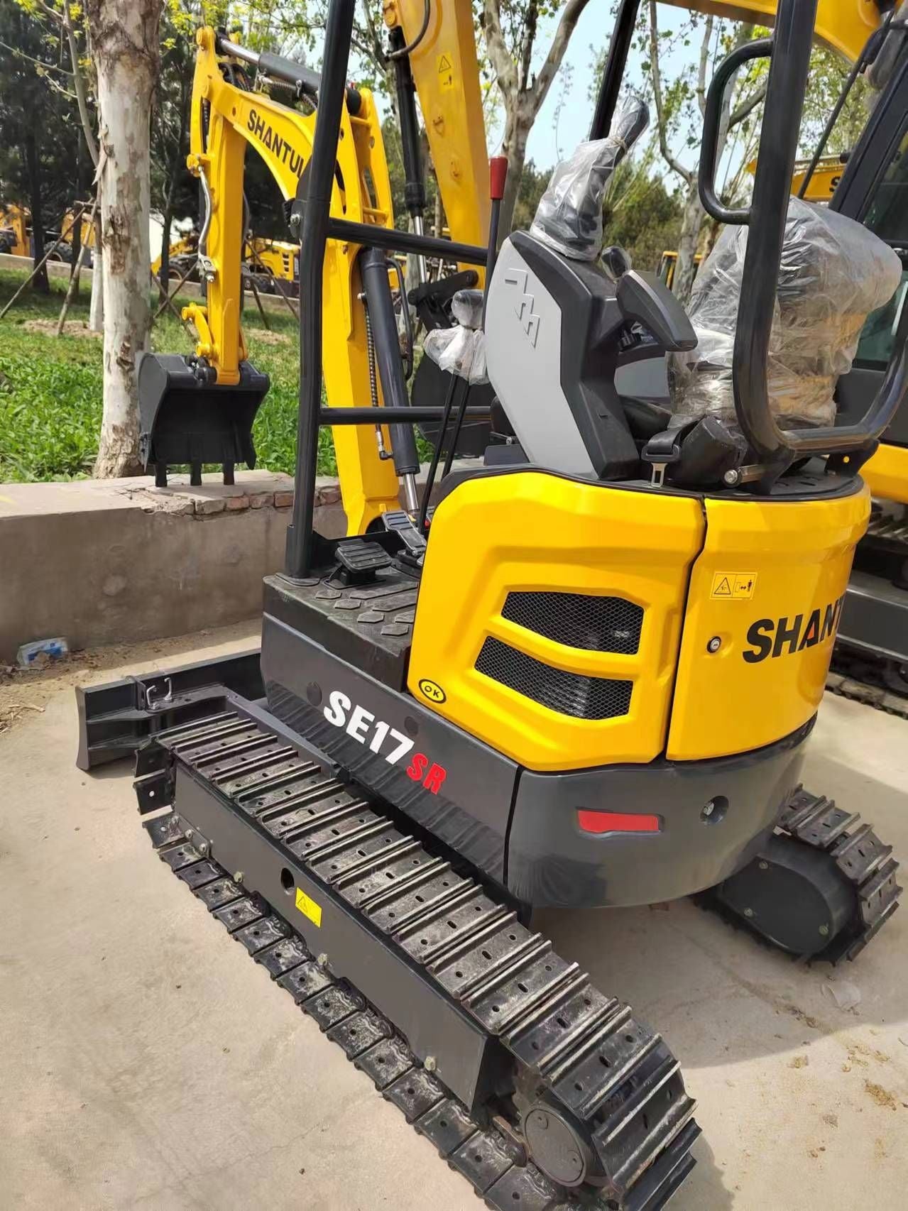 New Shantui SE18SR Excavator for Sale front view