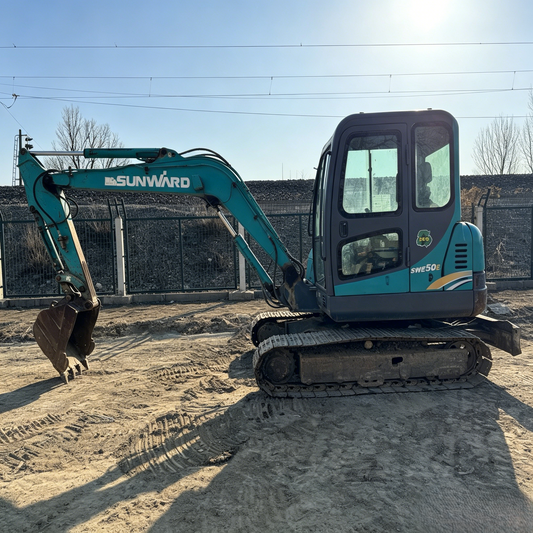 Used Zoomlion SWE50E Excavator for Sale side view