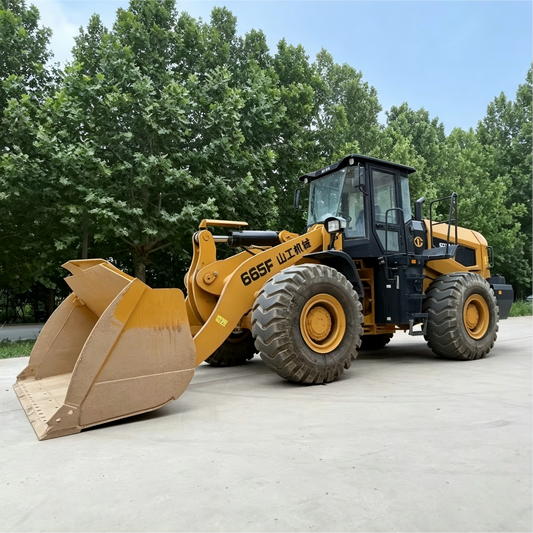 Used Sem 665F Wheel Loader for Sale side view