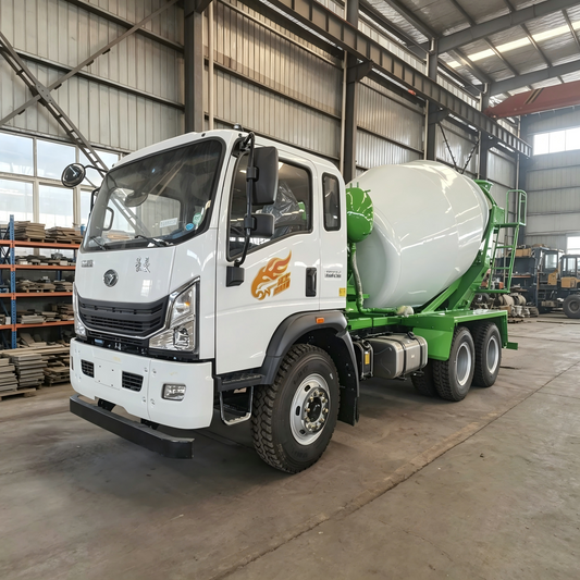 Used Sinotruk HOMAN 8M³ Concrete Mixer Truck for Sale rear side view