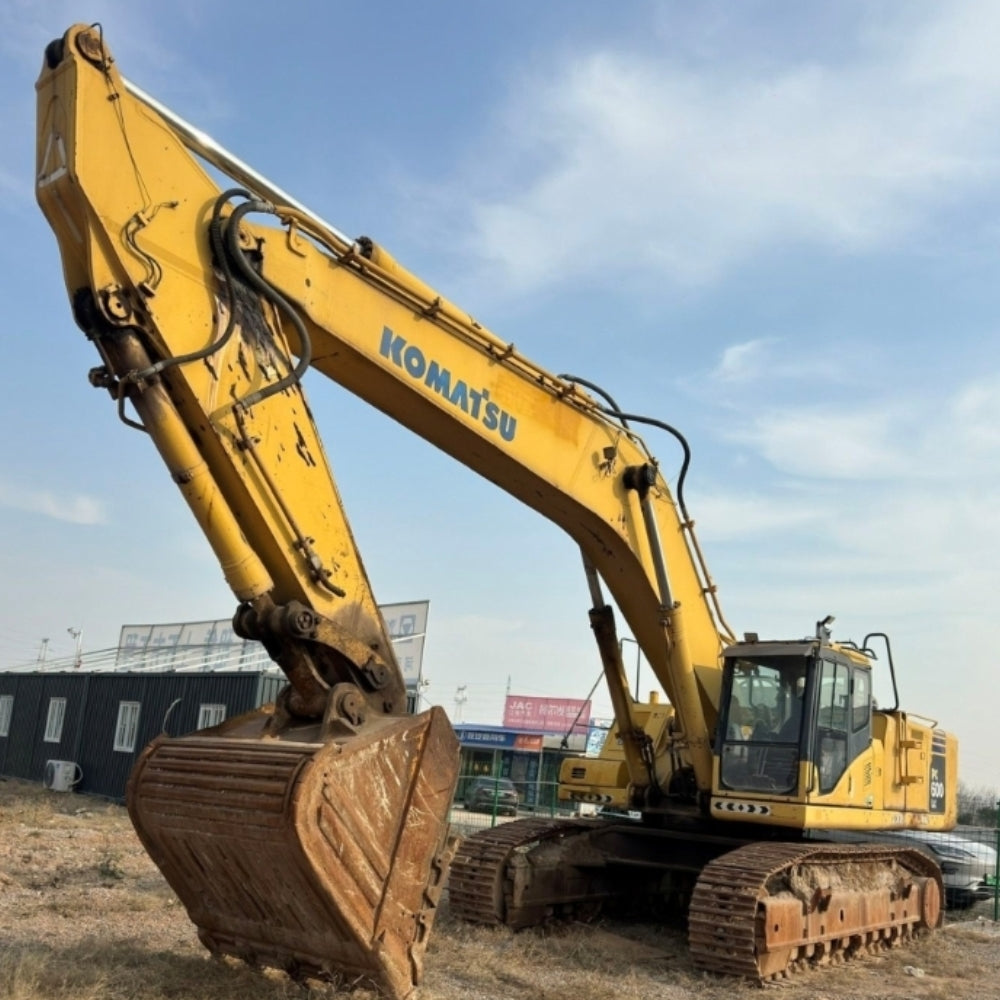 Used Komatsu PC600 Excavator for Sale side view