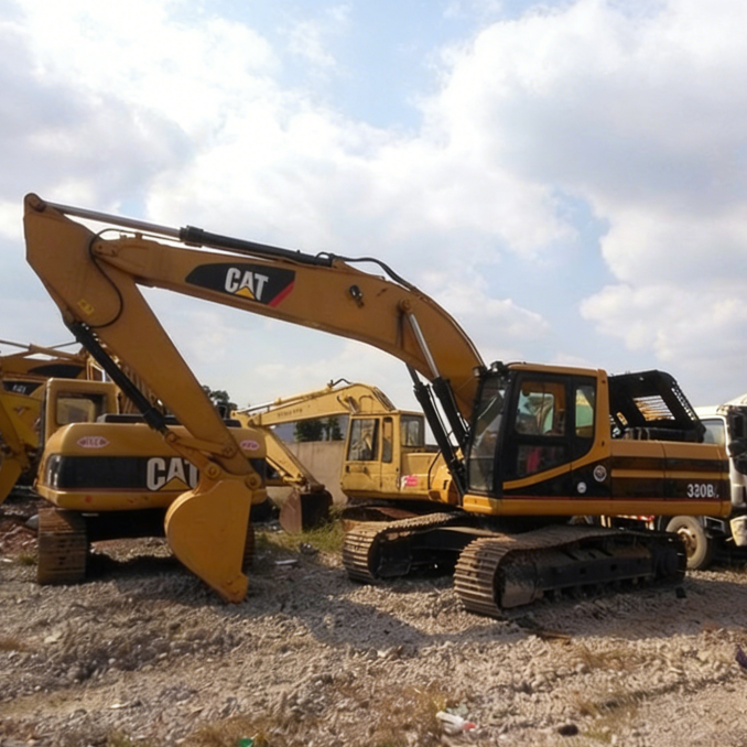 Used Caterpillar 330BL Excavator for Sale side view