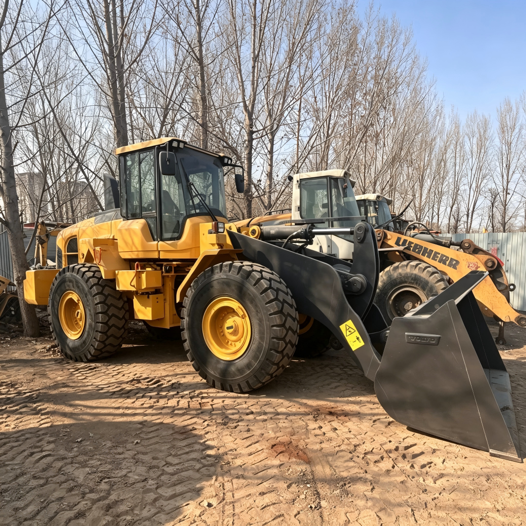 Used Volvo L120GZ Wheel Loader for Sale side view