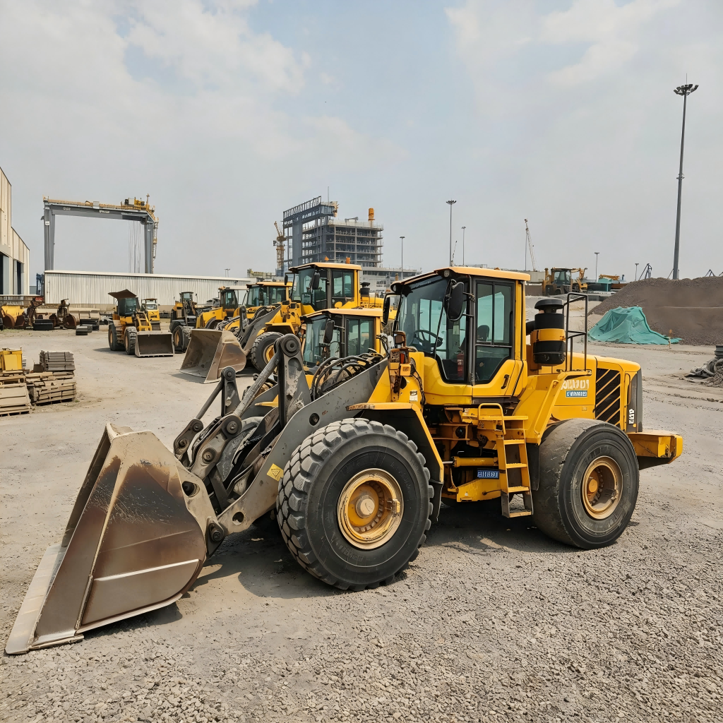 Used Volvo L150F Wheel Loader for Sale side view