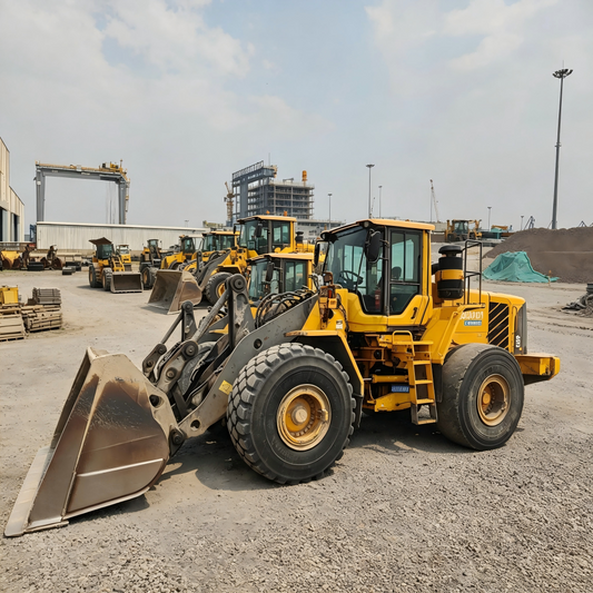 Used Volvo L150F Wheel Loader for Sale side view