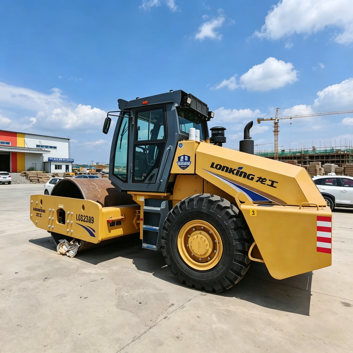 New Lonking LG523A9(B9) Road Roller for Sale front view
