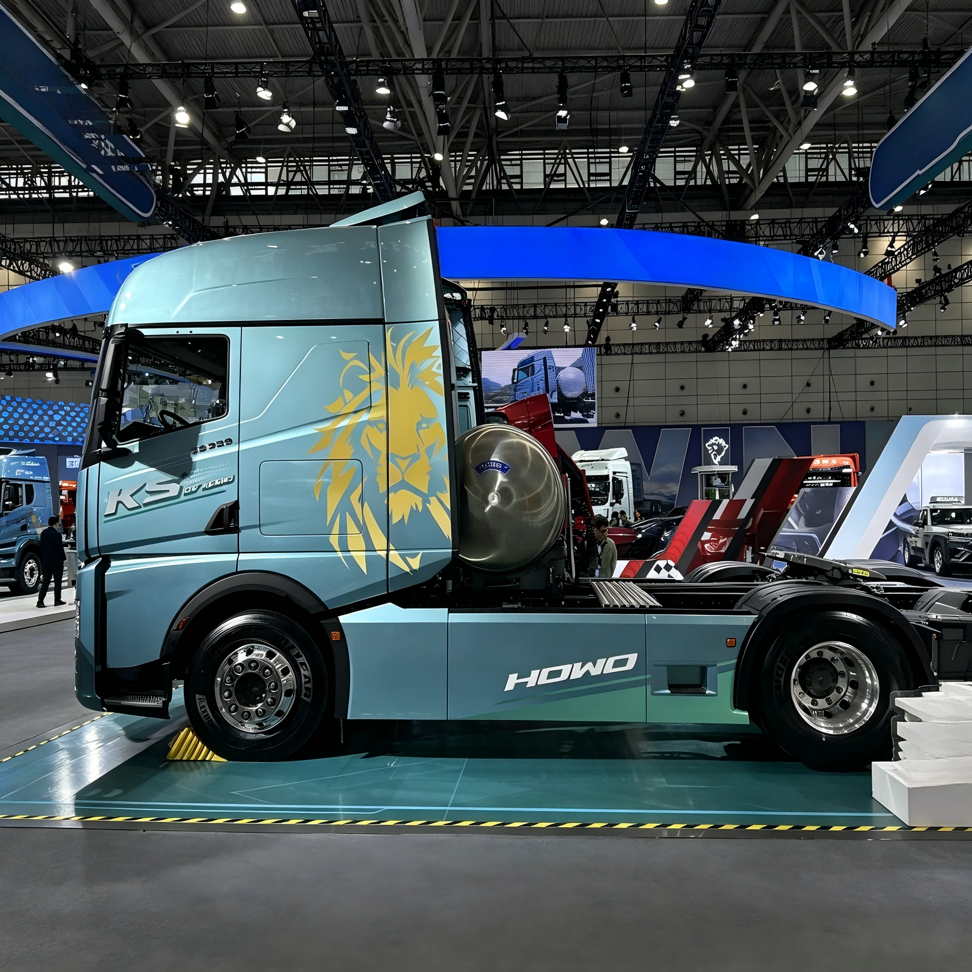New Sitrak 720HP Truck Chassis for Sale side view