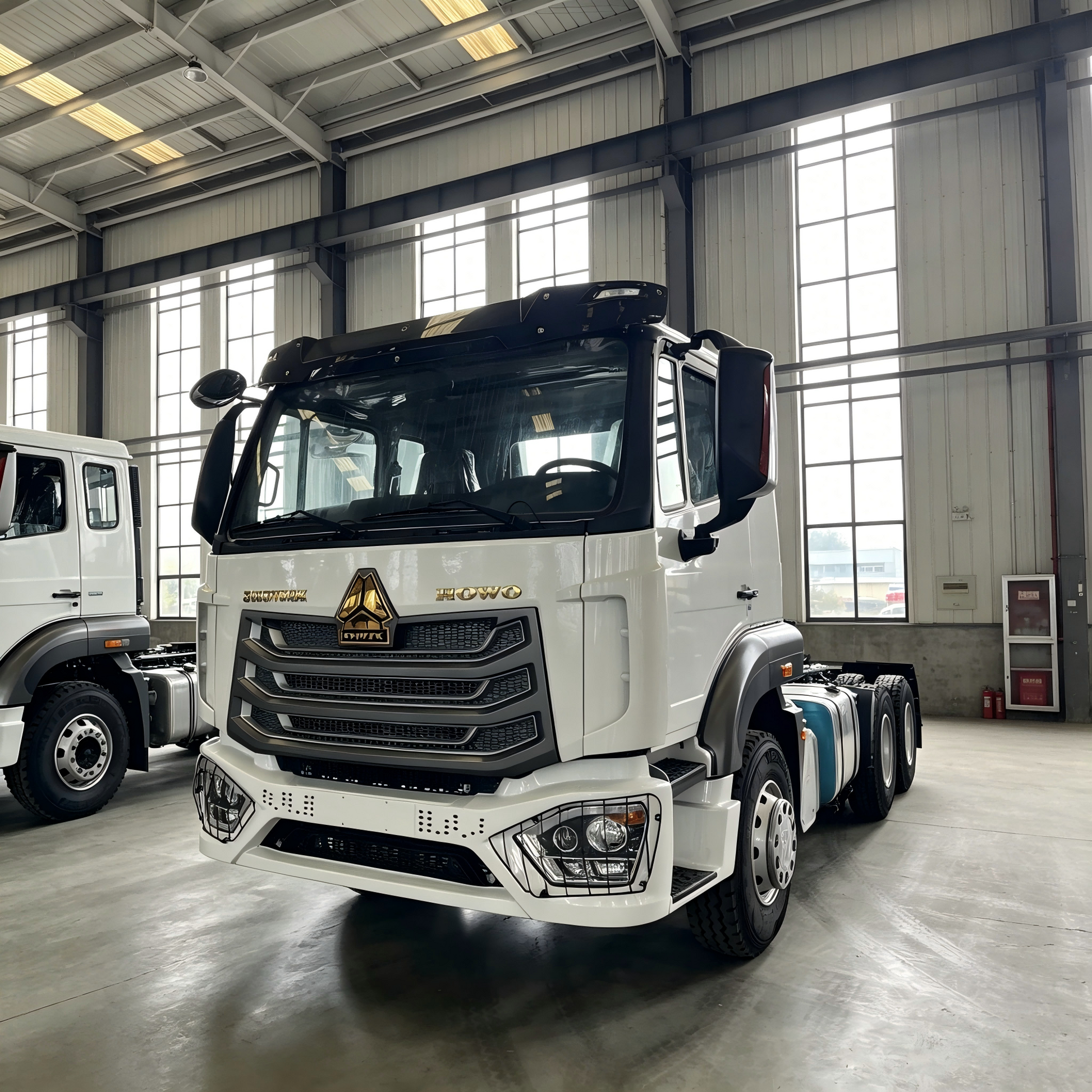 New Howo 371HP Truck Chassis for Sale side view