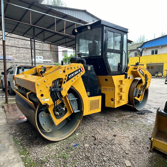 Used Sany STR130C-8 Road Roller for Sale - Updated Model side view