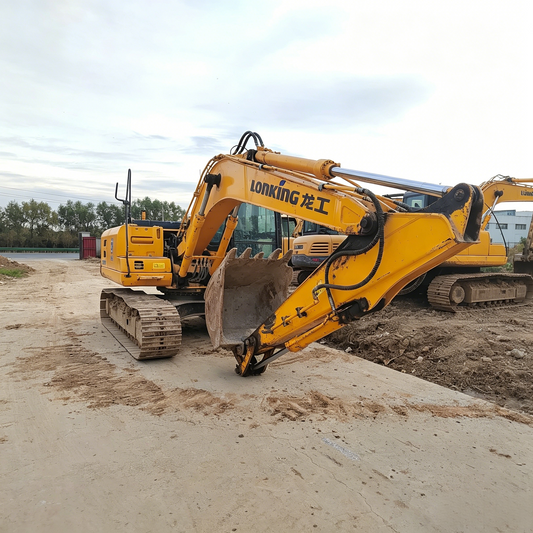Used Lonking LG6135 Excavator for Sale side view