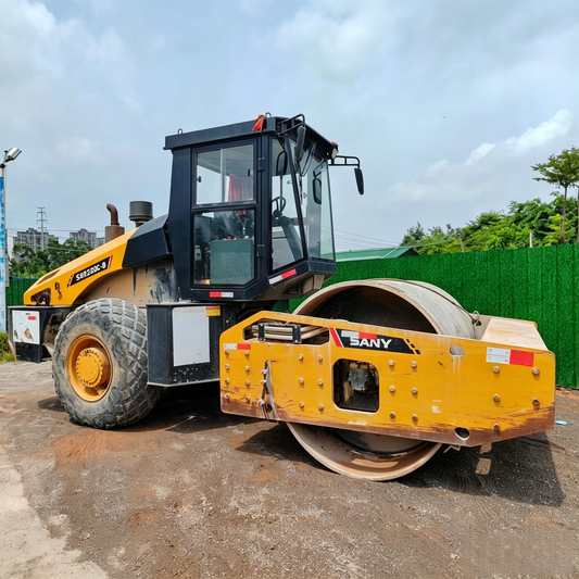 Used Sany SSR220AC-8 Road Roller for Sale side view