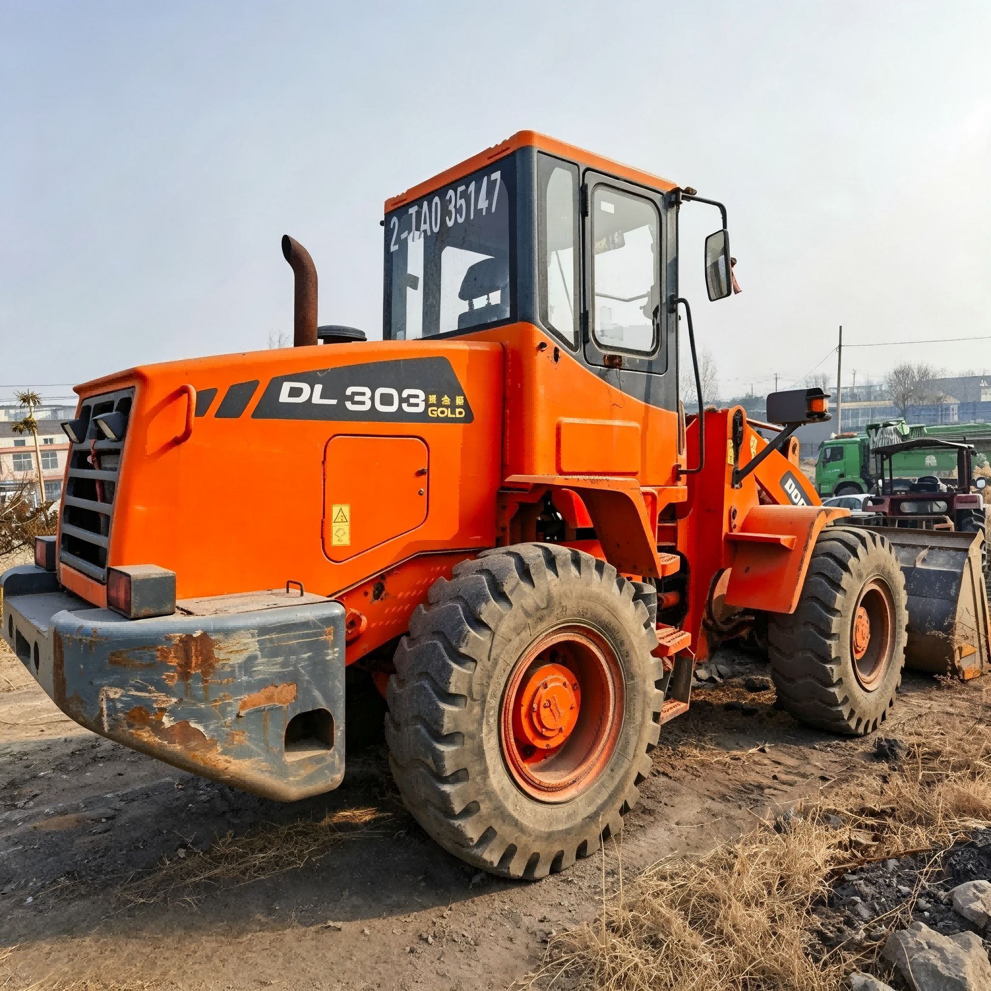 Used Doosan DL303 Wheel Loader for Sale side view