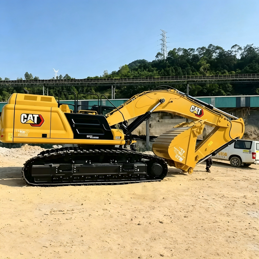 Used Caterpillar 355 Excavator for Sale side view
