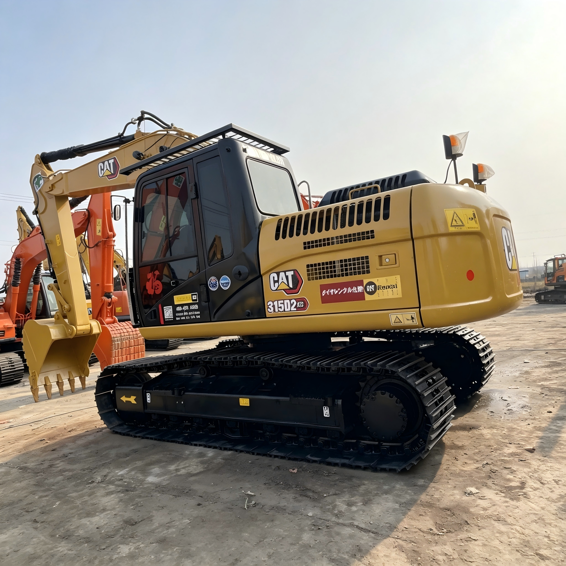 Used Caterpillar 315D2GC Excavator for Sale side view