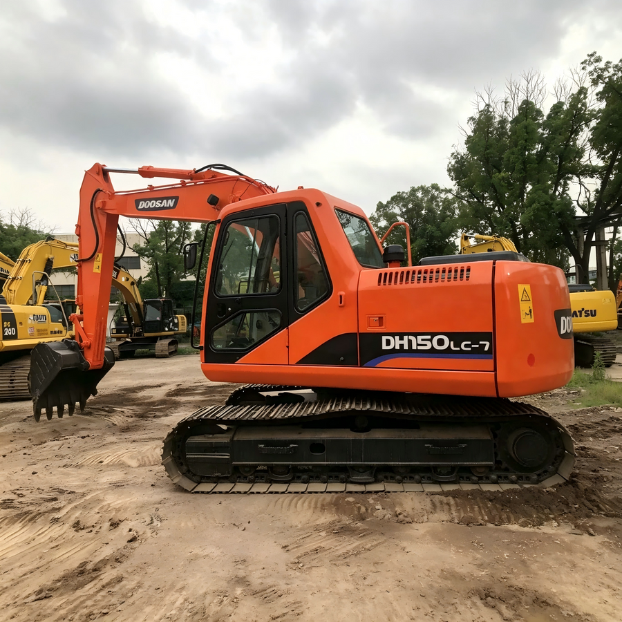 Used DOOSAN DH150LC-7 Crawler Excavator for Sale | DOOSAN DH150LC-7 Price detail photo 1