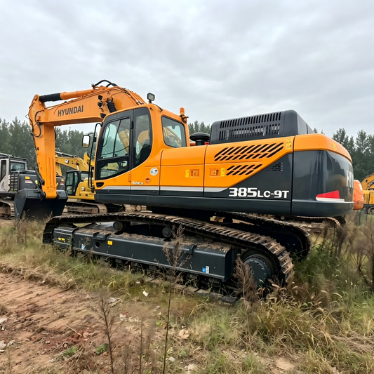 Used Hyundai R385LC Excavator for Sale side view