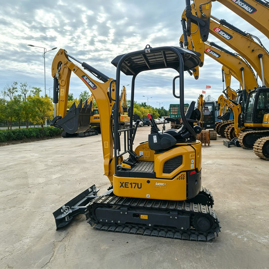 Used XCMG XE17U Excavator for Sale side view