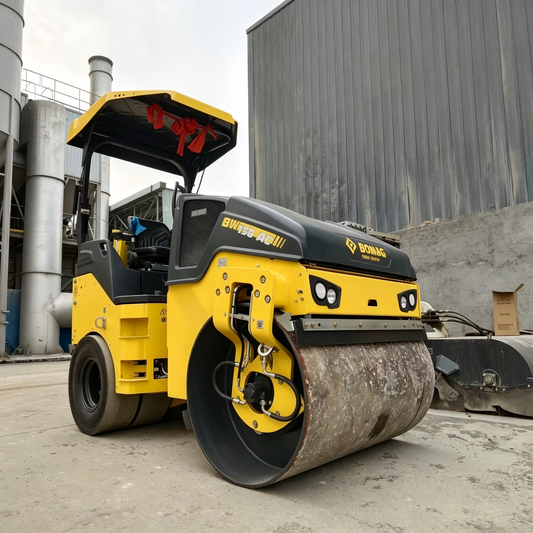 Used Bomag BW138AC Road Roller for Sale - Alternative Stock side view