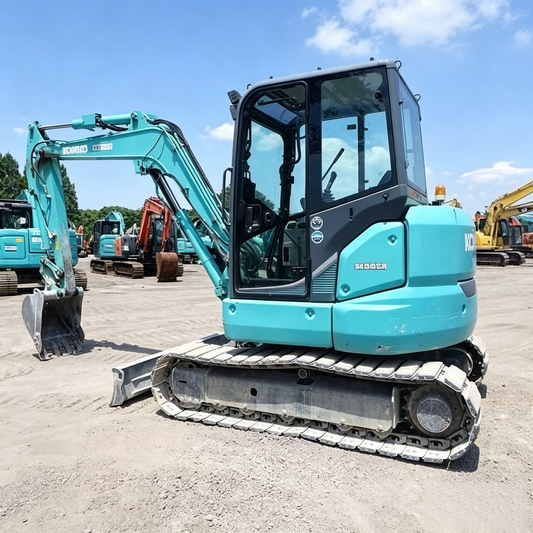 Used Kobelco SK50SR Excavator for Sale side view