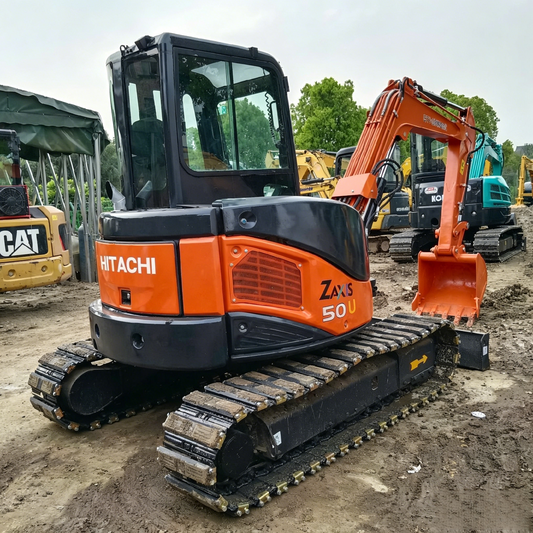 Used Hitachi ZX50 Excavator for Sale side view